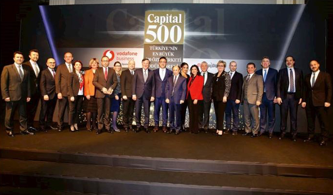 Capital 500’de Gram Altın, Türkiye’nin cirosunu en fazla artıran 3. şirketi oldu.